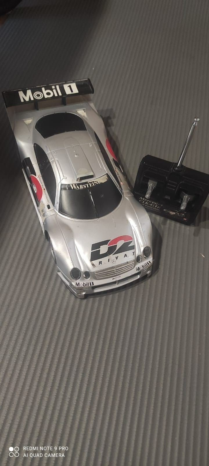 Silver Remote Control Mercedes